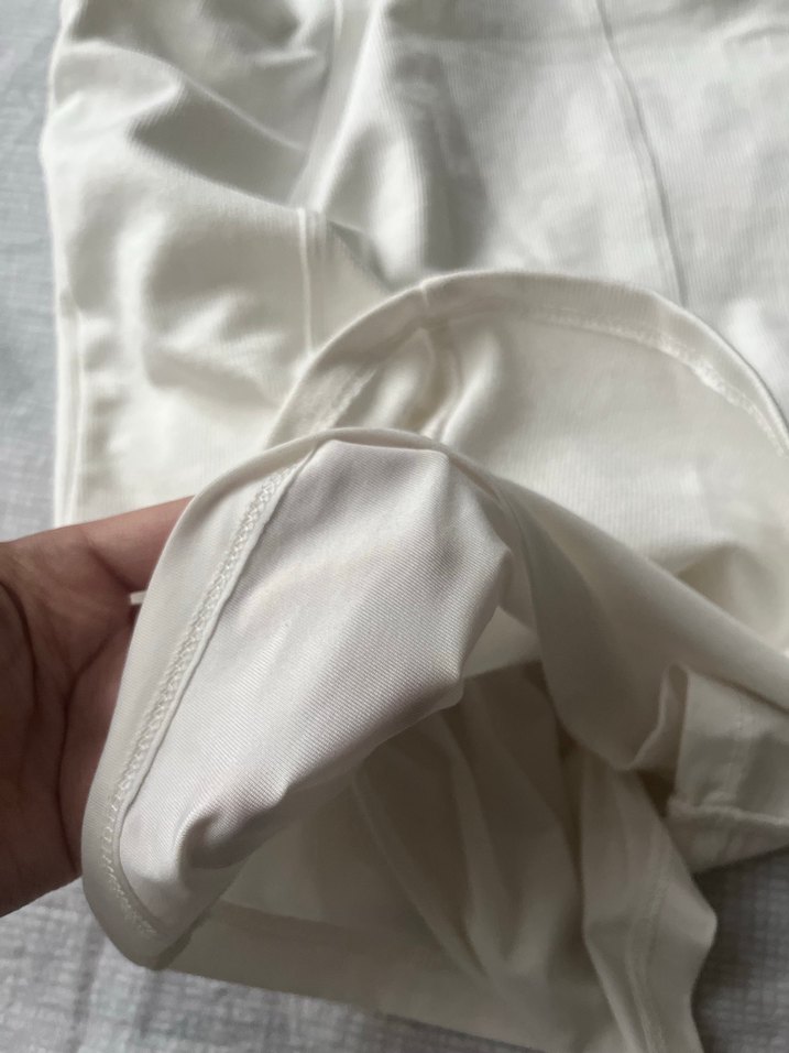 Beyaz astarlı bershka elbise - Görsel 3