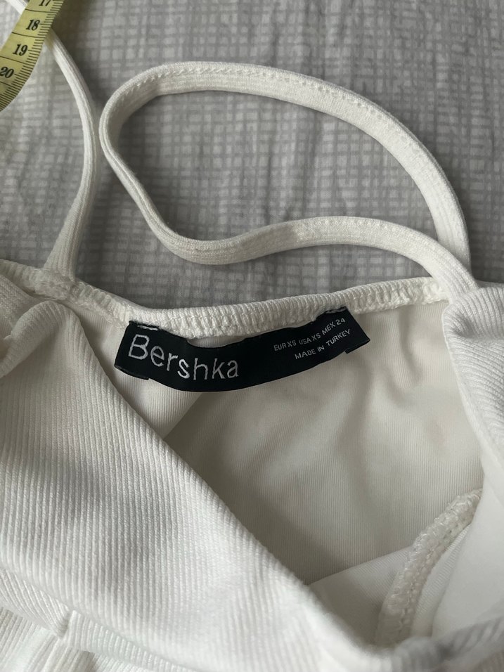 Beyaz astarlı bershka elbise - Görsel 2