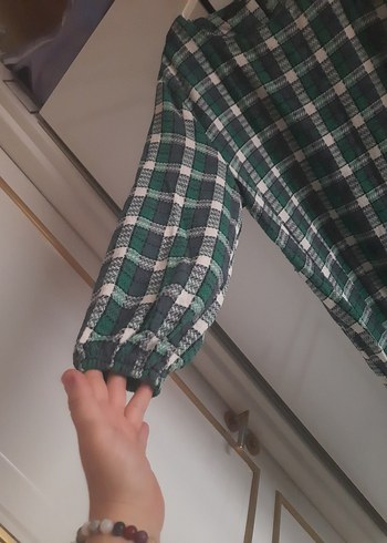 Uzun Kollu Rahat Kesim Kadın Elbise - Görsel 2