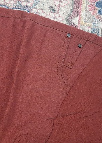 Kiremit  rengi hamilelik  pantolonunu - Görsel 2