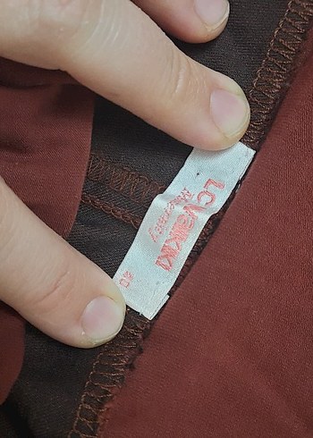 Kiremit  rengi hamilelik  pantolonunu - Görsel 3