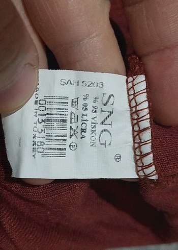 Bordo Örgü Bohem Kadın Atkı detaylı bluz - Görsel 4