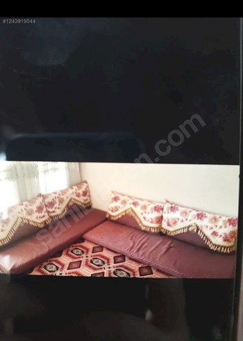 Bordo Nakışlı Klasik Koltuk Örtüsü - Görsel 8