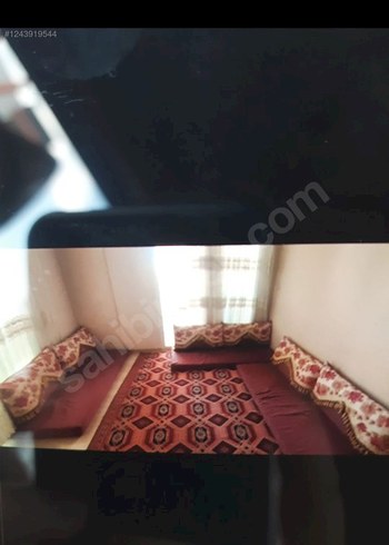 Bordo Nakışlı Klasik Koltuk Örtüsü - Görsel 6