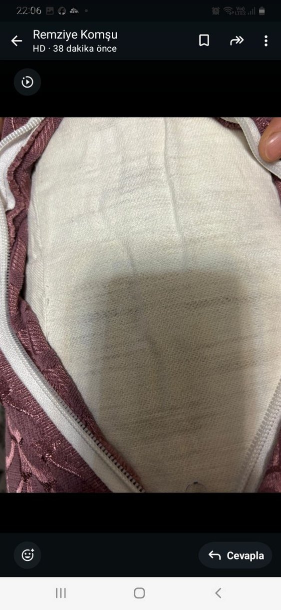 Bordo Nakışlı Klasik Koltuk Örtüsü - Görsel 3