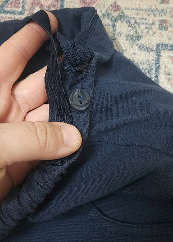 Lacivert Hamile Kot Pantolon - Görsel 3