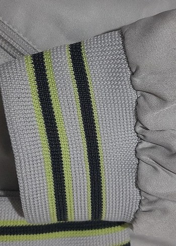 Gri Kadın Dar Kesim Fermuarlı pantolon ve eşofman üstü - Görsel 3