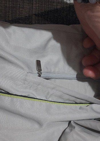 Gri Kadın Dar Kesim Fermuarlı pantolon ve eşofman üstü - Görsel 8