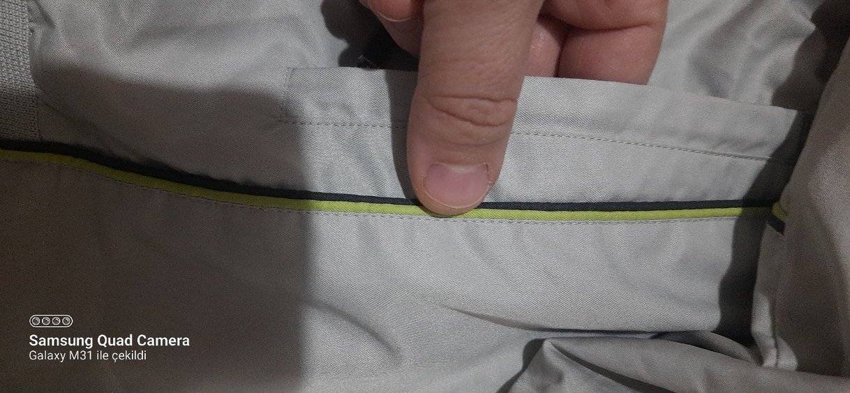 Gri Kadın Dar Kesim Fermuarlı pantolon ve eşofman üstü - Görsel 5