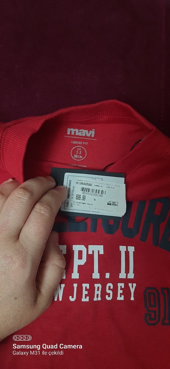 mavi tişört - Görsel 2