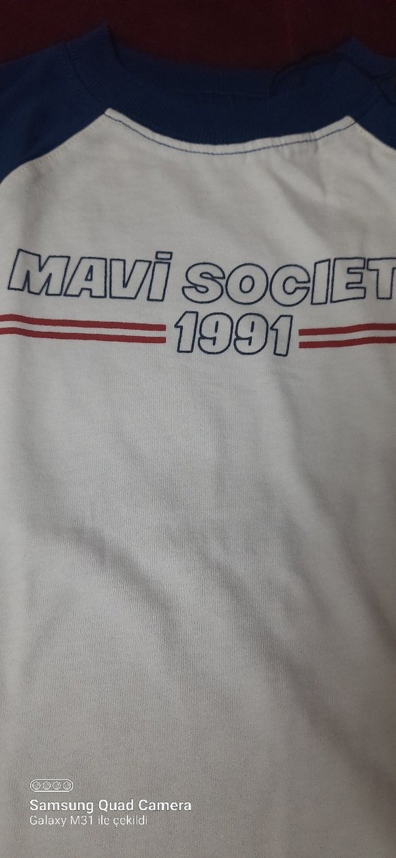 Mavi Society Erkek Çocuk Kısa Kollu Tişört - Görsel 2