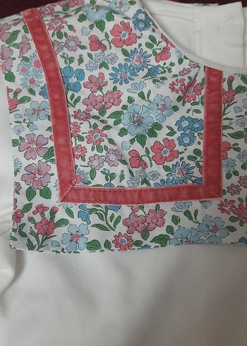 Çiçek Desenli Bohem Kız Bluz - Görsel 2