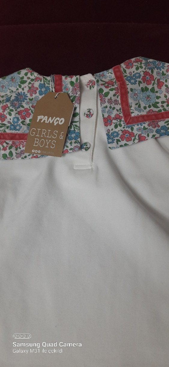 Çiçek Desenli Bohem Kız Bluz - Görsel 4