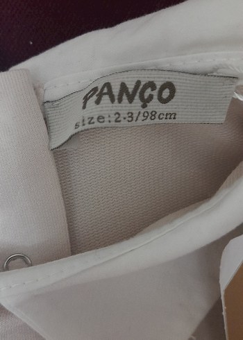 Beyaz Baskılı Uzun Kollu Kız Sweatshirt - Görsel 3