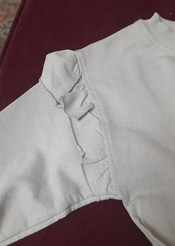 Uzun Kollu Çiçek Desenli Bebek Kız Takımı - Görsel 4