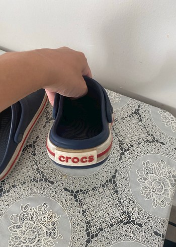 32 Beden Mavi Erkek Çocuk crocs terlik