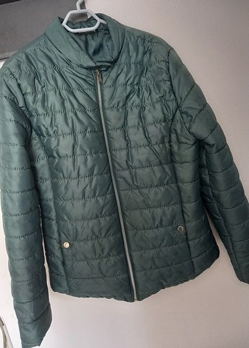 Lc waiki ,40 beden Fermuarlı Yeşil Kadın Ceket