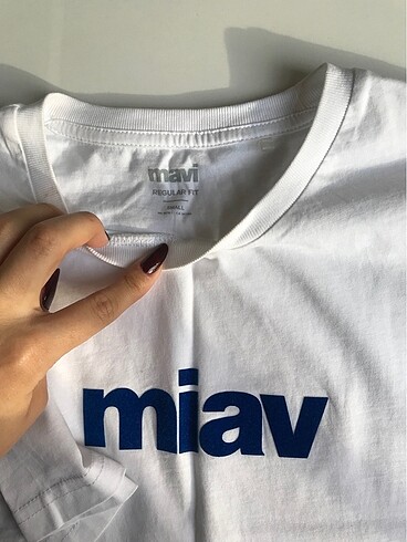 s Beden beyaz Renk Orjinal miav tshirt