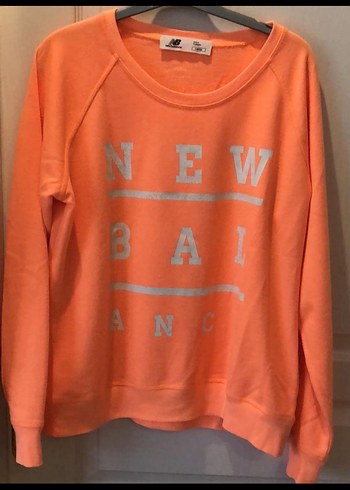 l Beden turuncu Renk NEW BALANCE Uzun Kollu Kadın Sweatshirt