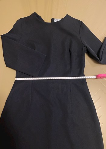 Siyah Midi Kadın Elbise - Görsel 3
