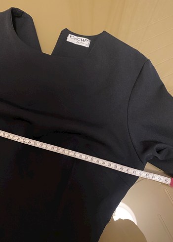 Siyah Midi Kadın Elbise - Görsel 5