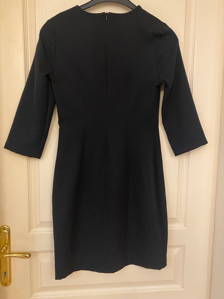 Siyah Midi Kadın Elbise - Görsel 2