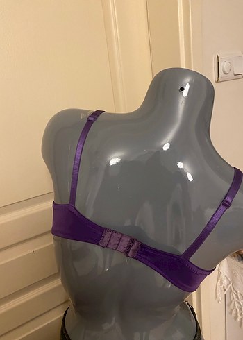 Leopar Desenli Mor Midi Sütyen - Görsel 2