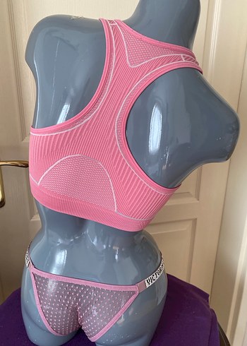 Pembe Spor Sütyeni S - Görsel 2