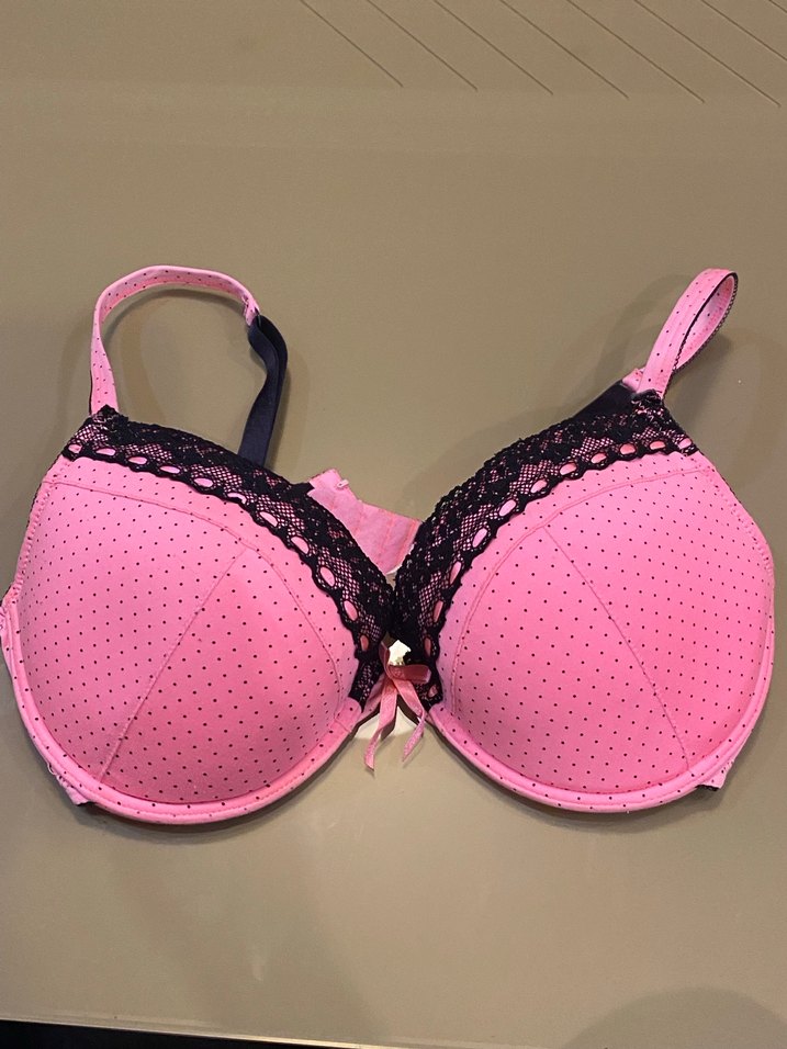 CENSORED Pembe Dantel Detaylı Sütyen 80D - Görsel 2