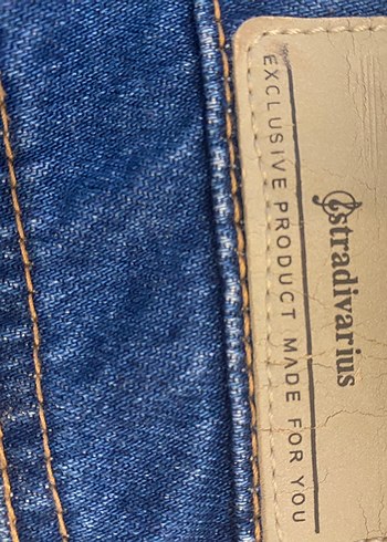 STRADİVARİUS Mini Denim Şort XS - Görsel 7