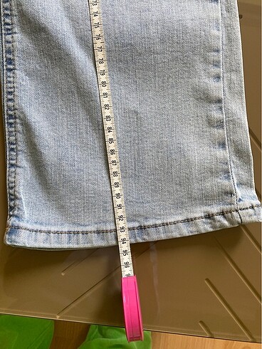 40 Beden mavi Renk ????KOTON FLARE JEANS????