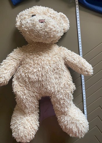 Bej Peluş Ayıcık Oyuncak - Görsel 3