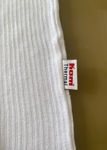 KOM TERMAL Beyaz Çocuk Atlet - Görsel 2