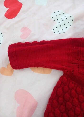 12-18 Ay Beden bordo Renk Bebek hirka