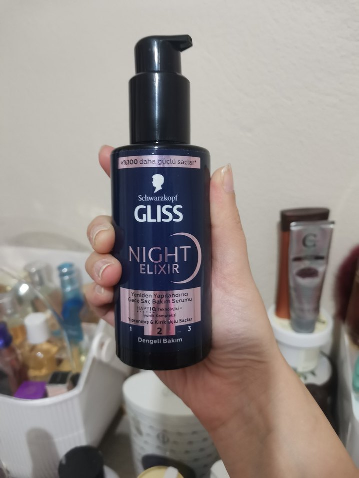 Schwarzkopf Gliss Gece Eliksiri Saç Bakım Yağı - Görsel 2