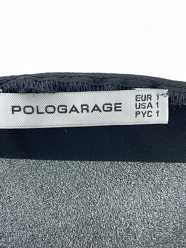 s Beden siyah Renk Polo Garage Midi Etek %70 İndirimli.