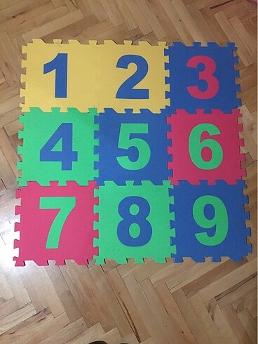 9 Parça Çocuk Bebek Oyun Halısı