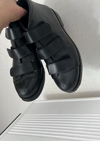 Erkek Siyah ortapedik ayakkabı - Görsel 5