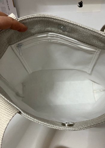 Bej Panç çanta - Görsel 4