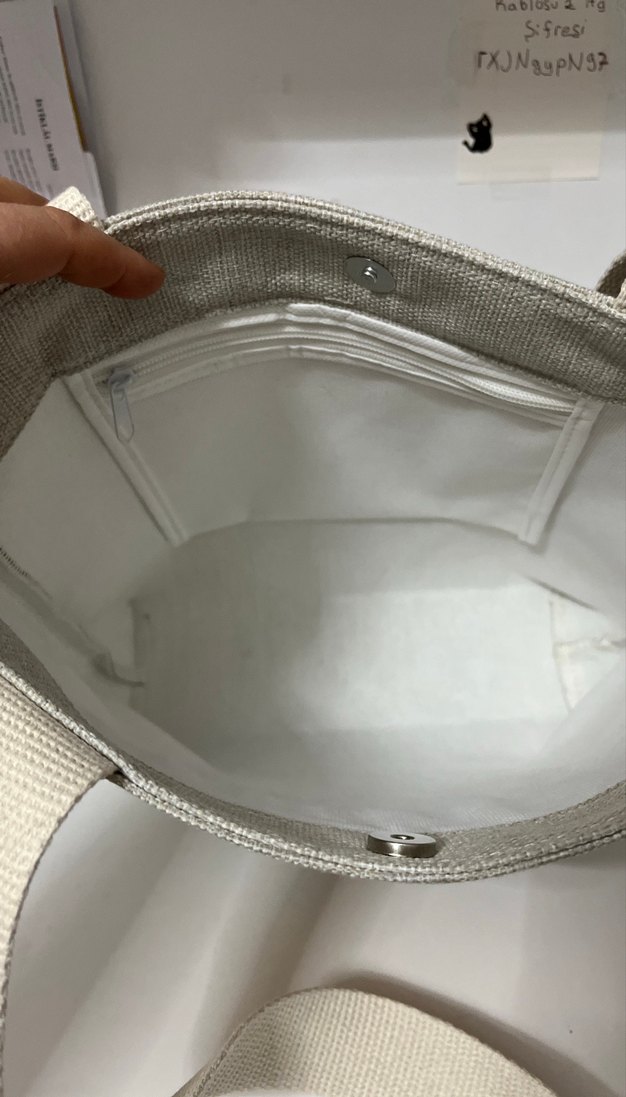 Bej Panç çanta - Görsel 4