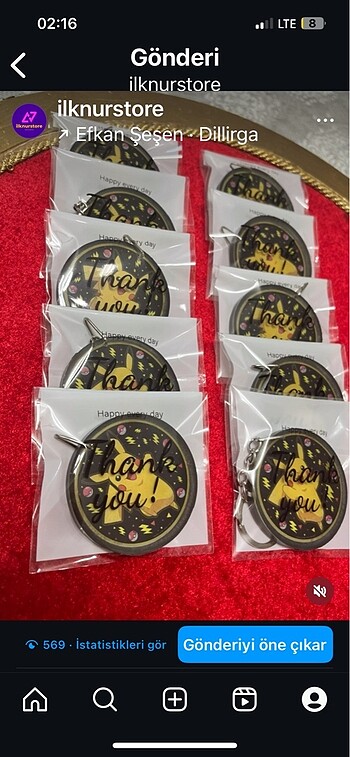 Pokemon anahtarlık - Görsel 3