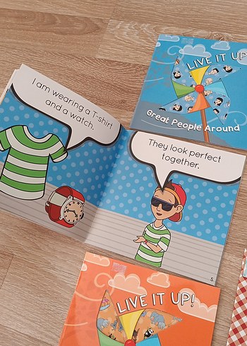 Çocuklar için Eğitici Kitap Seti ingilizce