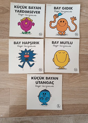 Roger Hargreaves Küçük Bay ve Bay Serisi