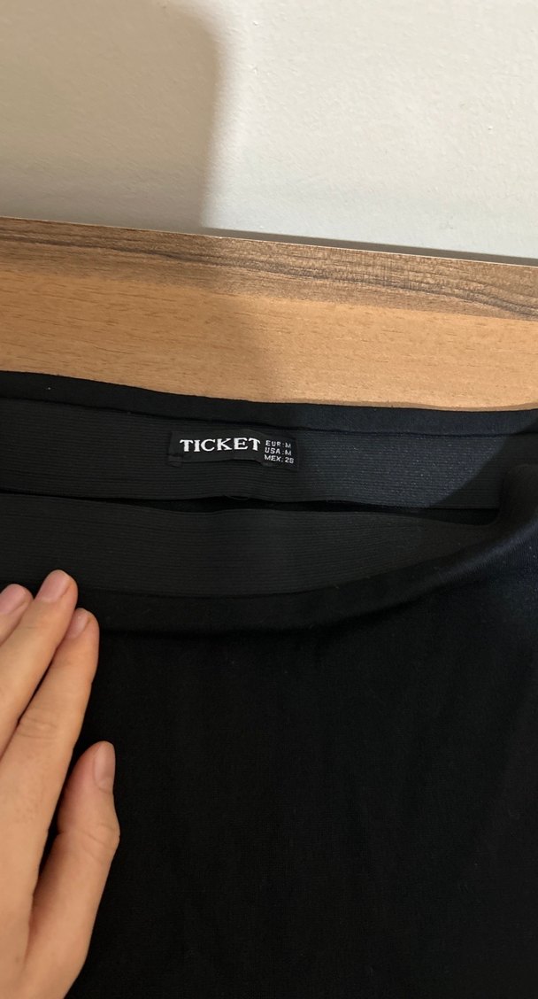 Siyah Midi Kalem Etek - Görsel 2