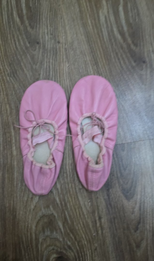 Pembe Lastikli Kız Çocuk Babet Bale Ayakkabı - Görsel 2