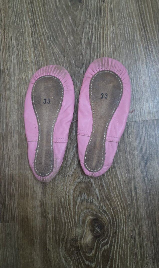 Pembe Lastikli Kız Çocuk Babet Bale Ayakkabı - Görsel 3