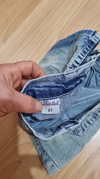 5 Yaş Beden kot şort