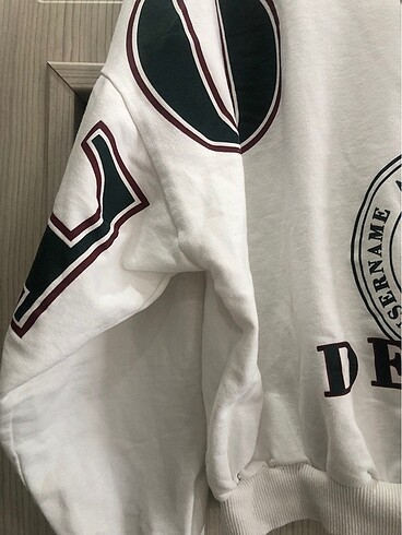 s Beden Beyaz Sweatshirt
