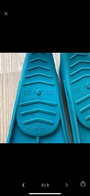 25 Beden Decathlon palet deniz paleti