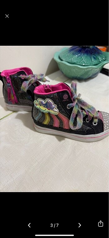 27 Beden siyah Renk Skechers bot